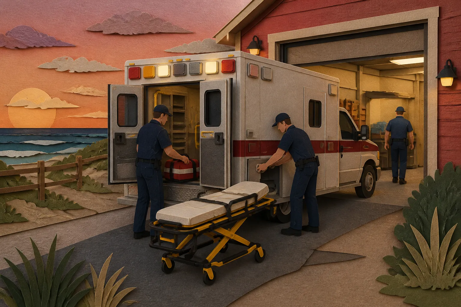 A Bethany Beach ambulance service supports EMS readiness near Lewes, DE.